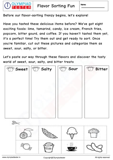 Kindergarten Worksheets– Tagged "Cut and paste worksheets"– Olympiad tester