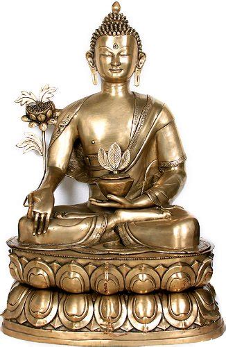 Buy Exotic India (Tibetan Buddhist Deity) Large Size Finest Physician ...