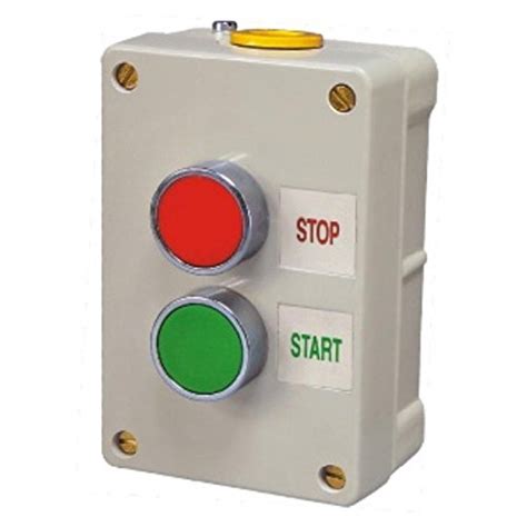 FTC Control Signalling Push Button Station 2-way with 1NC+No (Grey ...