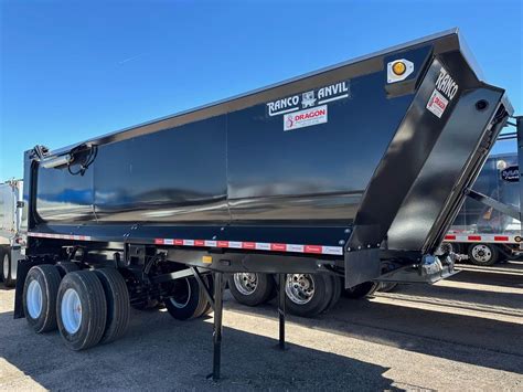 2025 Ranco 22 ft Frameless End Dump Trailer - Tandem Axle, Steel ...