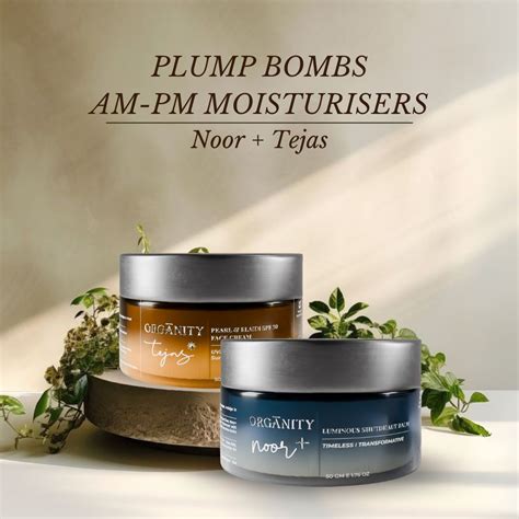 Plump Bombs AM-PM Moisturisers – Organity