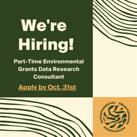 #hiring #environmentalphilanthropy #dataresearchconsultant # ...