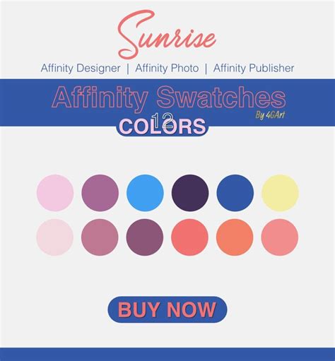 Affinity Color Swatches for Affinity Designer, Affinity Photo and ...