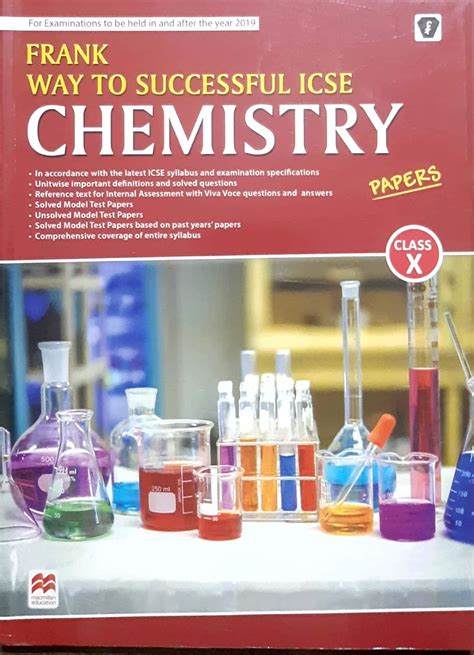 Amazon.in: Buy Frank Way To Successful ICSE Chemistry Class 10 Book ...