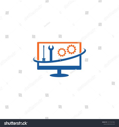 Computer Repair Shop Logo 的图像结果