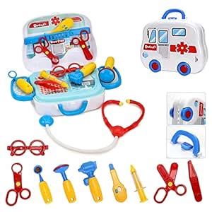 Buy Kulsoom Enterprises Doctor Toy Set for Kids Boys Girls Portable ...