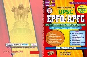 Special Notes On Upsc Epfo/apfc 2nd Edition: Buy Special Notes On Upsc ...