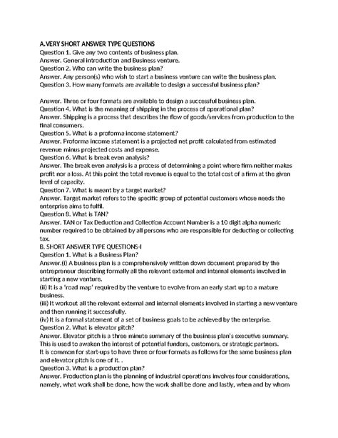 ENT Class 12 Ncert Solutions - A SHORT ANSWER TYPE QUESTIONS Question 1 ...