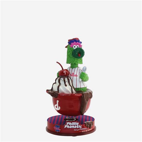 Phillie Phanatic Philadelphia Phillies Ice Cream Helmet Mascot Bobbleh FOCO