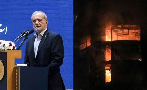 Iran president says 'sorry' to neighbours for attacks, but with a condition