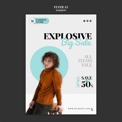 Affiche vente vetement PSD, modèles PSD gratuits de haute qualité à ...