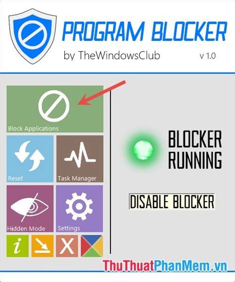 Program Blocker 的图像结果