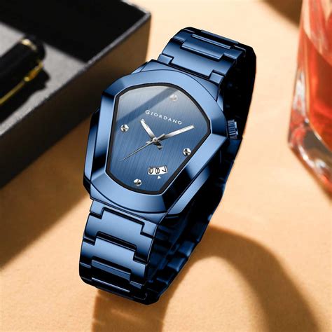 GIORDANO Elegant Analog Watch for Men with Unique Pentagon Dial ...
