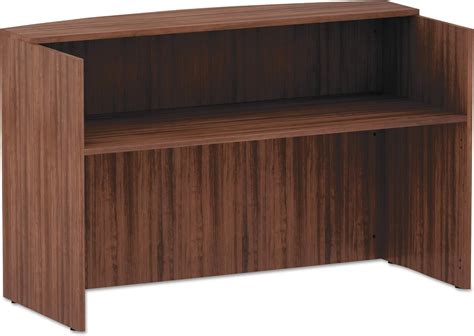 Alera Modern Walnut Reception Desk with Transaction India | Ubuy