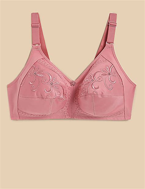 Buy Total Support Embroidered Full Cup Bra at Marks & Spencer