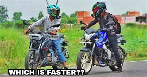 Bajaj Pulsar N250 vs NS200 Long Drag Race – Guess Who Wins » Car Blog India
