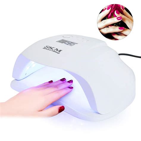 Buy 48/54W UV and LED Nail Dryer Gel Polish Curing Lamp with LCD ...