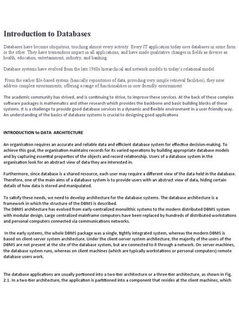 Image result for Database Architects Introduction