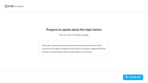 Muestra de conversación – Duolingo English Test