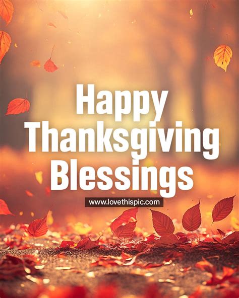 Happy Thanksgiving Blessing Wish Pictures, Photos, and Images for ...