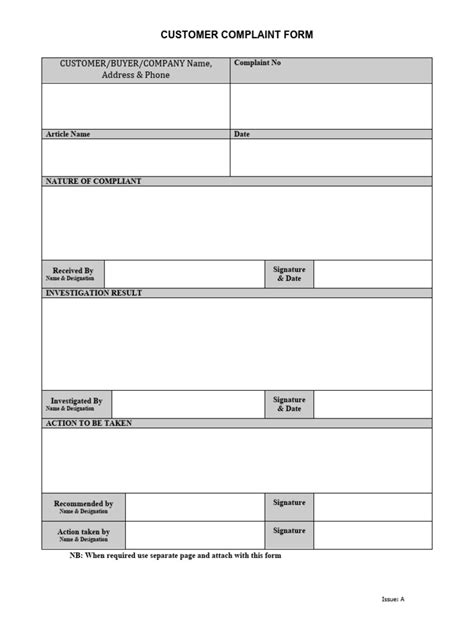 Image result for Customer Resolution Form