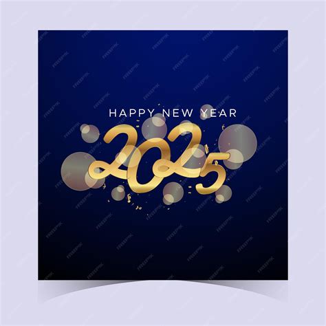 Diseño de banner web de feliz año nuevo 2025 Deseos de feliz año Nuevo ...