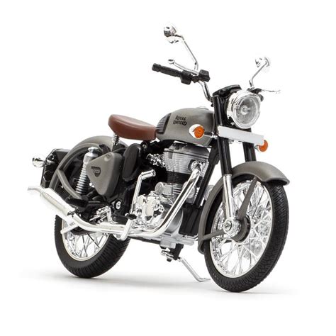 Maisto ROYAL ENFIELD CLASSIC 350 (Gun Grey)– Moto Central