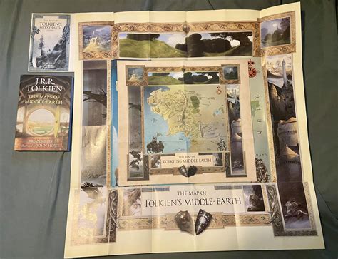 New Maps of Middle-earth Compared to 1994 edition : r/tolkienbooks