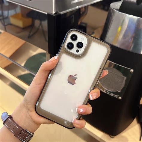 LuxuryKase Acrylic Clear Hard Shockproof Armour Case for iPhone 13 Pro ...