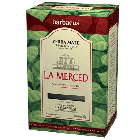 Yerba Mate La Merced Barbacuá 500gr - Productos Argentinos - Region Sur ...
