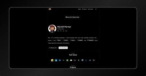 Harshit Parmar - A Full Stack Developer