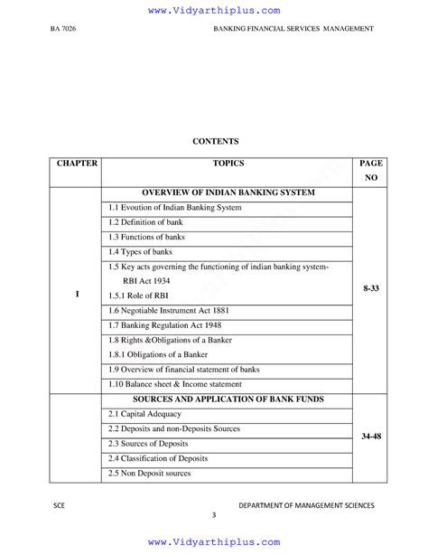 BA7026 Banking Financial Services Management - BA 7026 BANKING ...