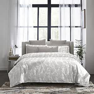 Trident Nectarsoft King Size Bedsheet, 100% Cotton, 5-Piece Set (1 King ...