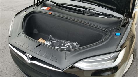Tesla Model X Trunk Space