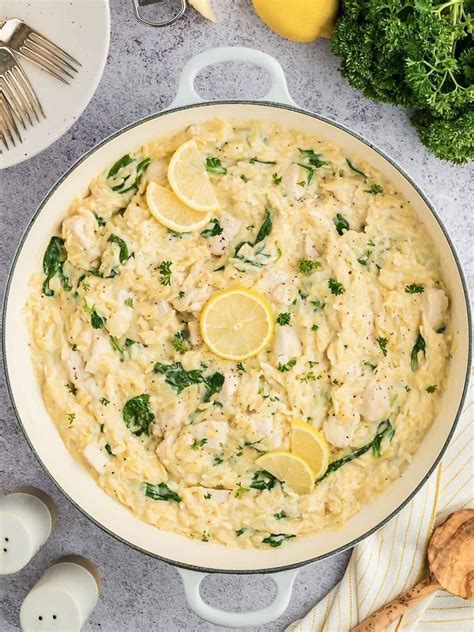 Lemon Orzo Pasta