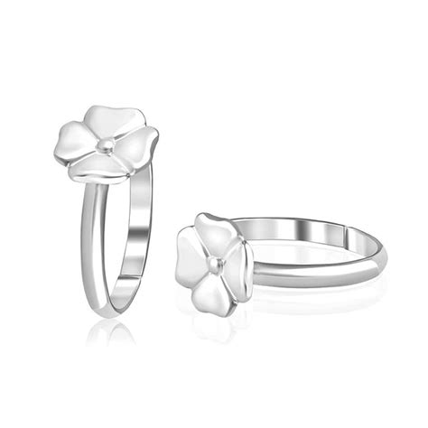 Buy 925 Sterling Silver Toe Rings Online for Women | TrueSilver