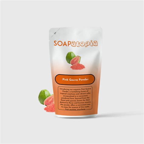 Guava Powder (Pink) – Refreshing & Skin-Brightening | Soapatopia