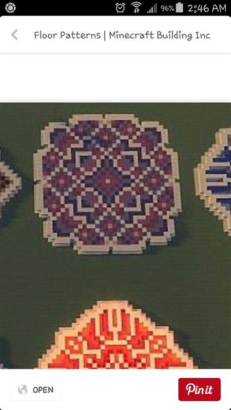 Image result for Minecraft Floor Pattern Design