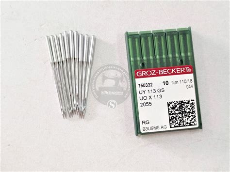 #750332 UY 113 GS / UOX113 Nm 110/18 RG Groz Beckert Sewing Machine Ne ...