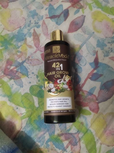 Buy Miracleveda 42in1 Hair Oil for hair growth, Ayurvedic & herbal ...