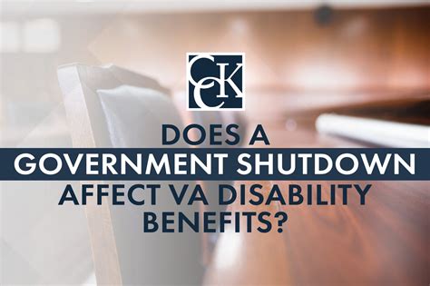 Does a Government Shutdown Affect VA Disability Benefits? | CCK Law