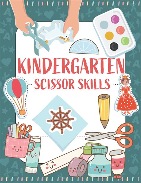 Buy Kindergarten Scissor Skills: Scissor Practice for Kids | Shapes ...
