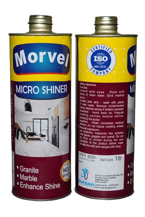 Marble Polishing Liquid - White Morvel Micro Shiner Manufacturer from ...