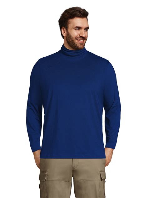 Lands' End Men's Big Super-T Turtleneck - Walmart.com
