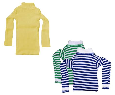 IndiWeaves Girls Wollen Warm Full Sleeve High Neck/Skivvy for Winters ...