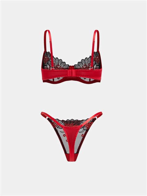 Lace-trimmed Bra & Panty Set | Savana | Bestsellers