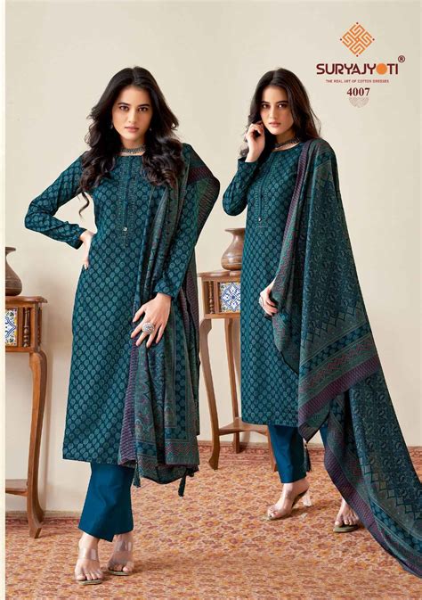 Suryajyoti Kalki Vol 4 Dress Material - Wholesale Factory
