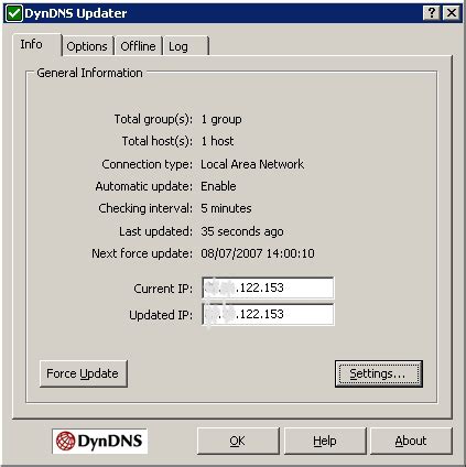 Dynamic DNS (DDNS) or A backup for livenode.com