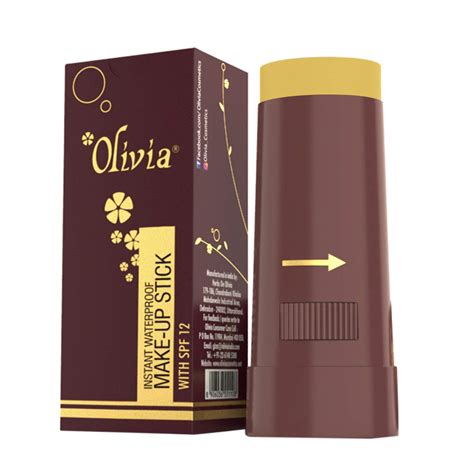 Olivia Instant Waterproof Makeup Stick Concealer Linning Yellow, 15g ...