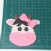 Fondant Cow Cake Topper Tutorial 的图像结果